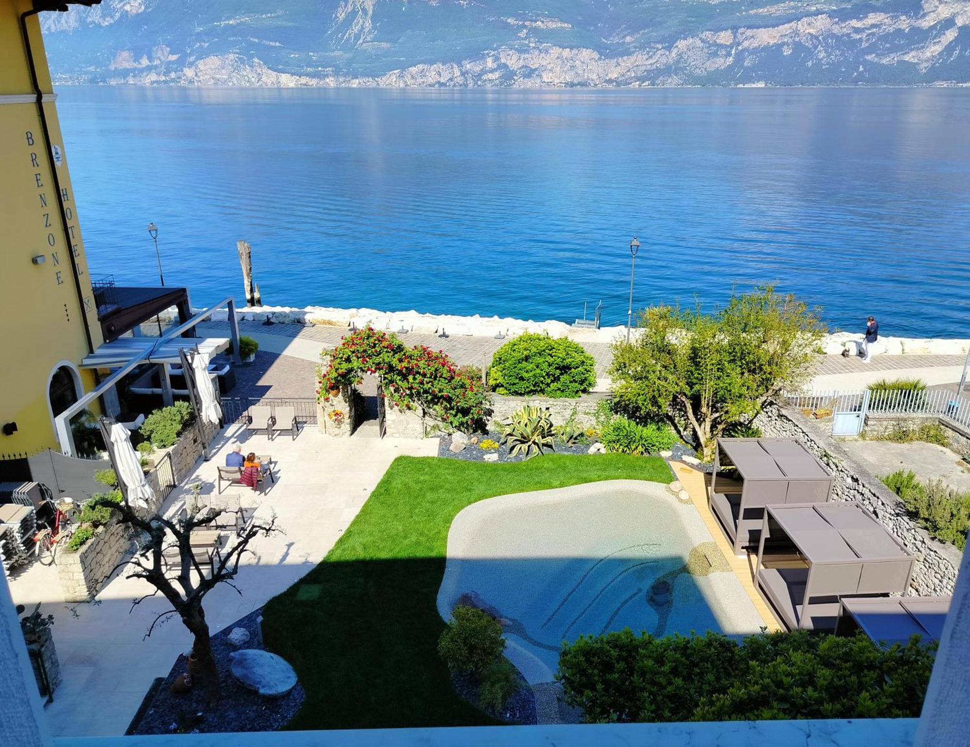 Lake Front Hotel Brenzone المظهر الخارجي الصورة
